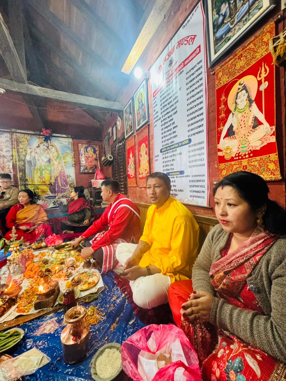 नुवाकोट कुमारी माताको मयुर हाँसको गद्दी अर्पण | बिनायक फाउन्डेशन